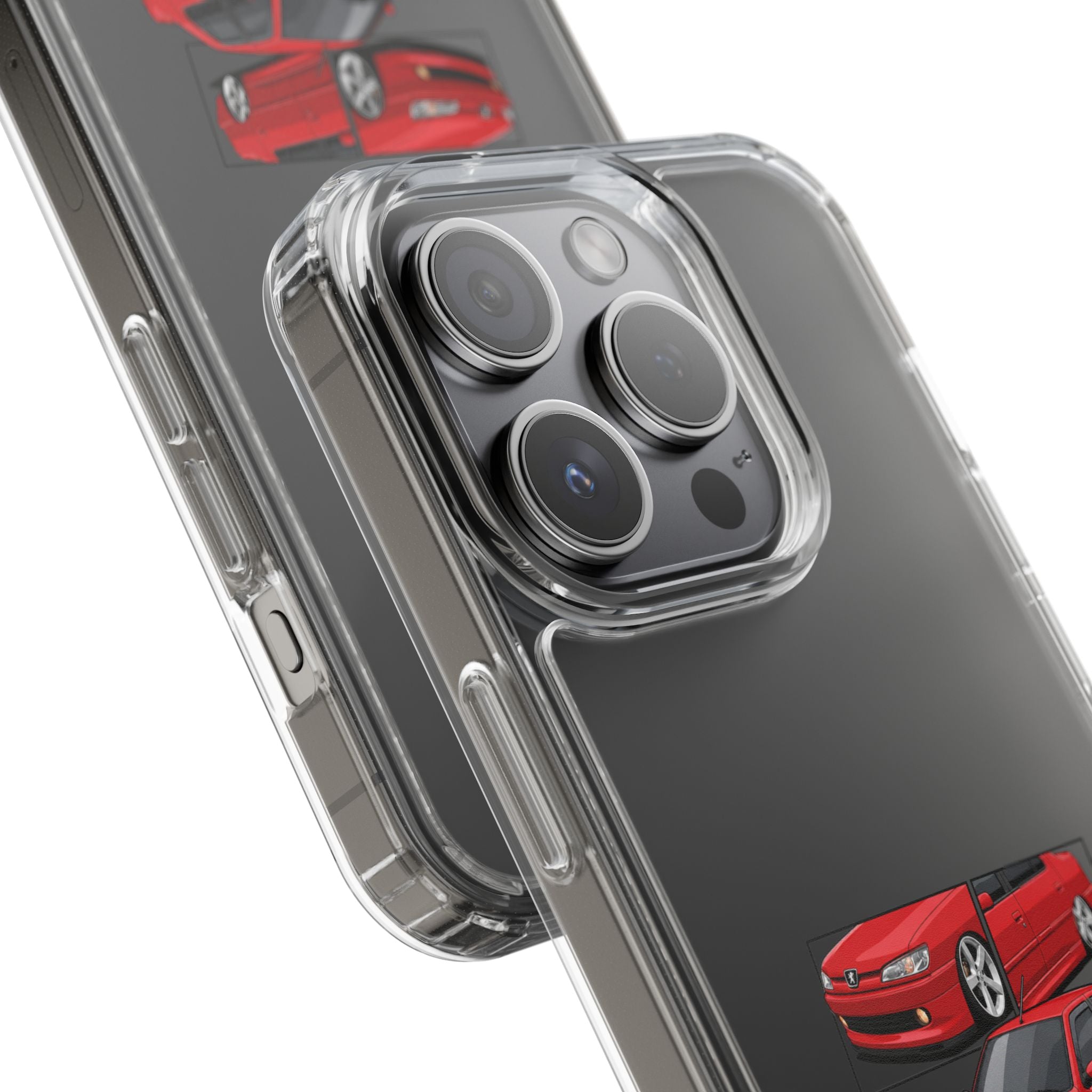 RED 306 DTURBO SEDAN PHONE CASES