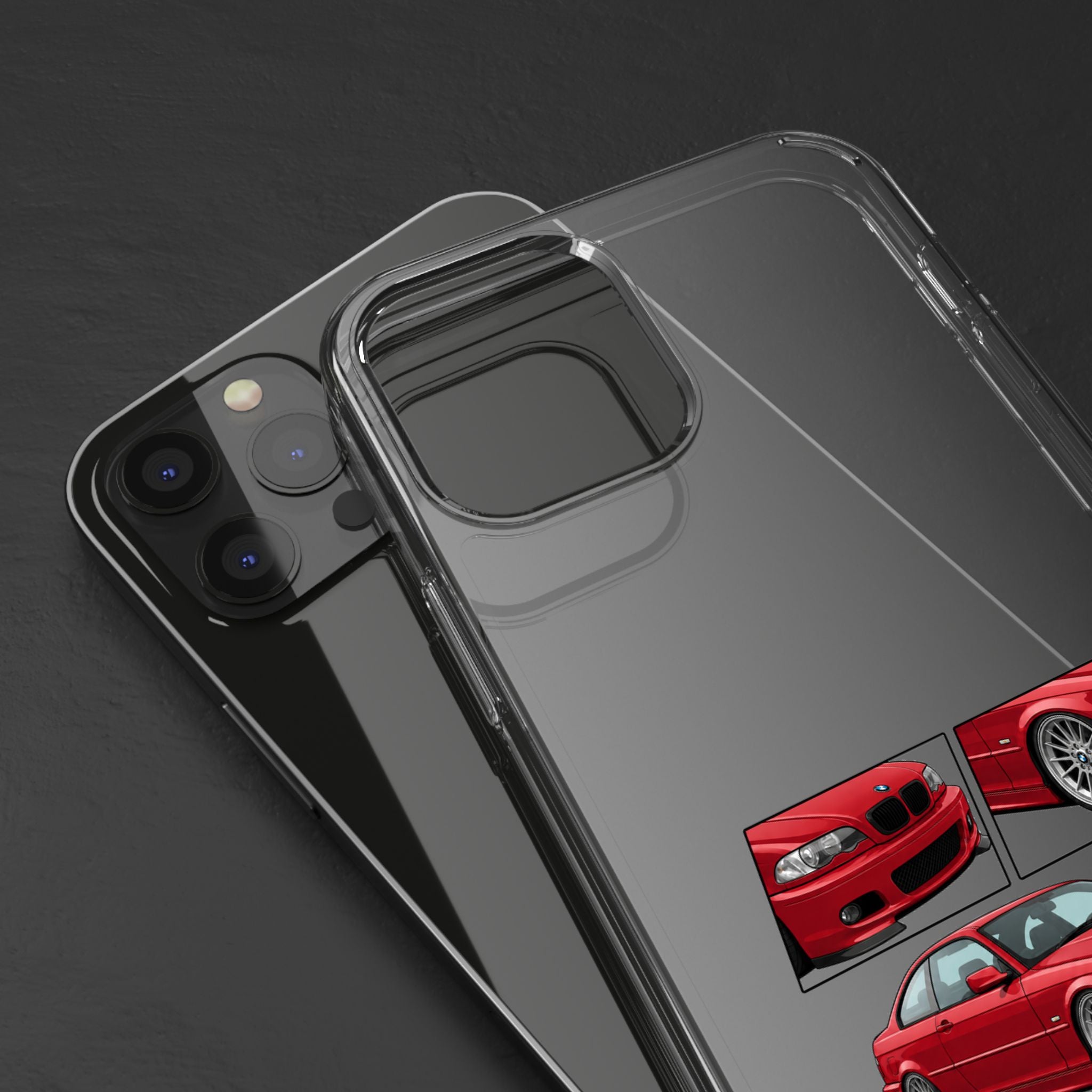 RED E46 PHONE CASES