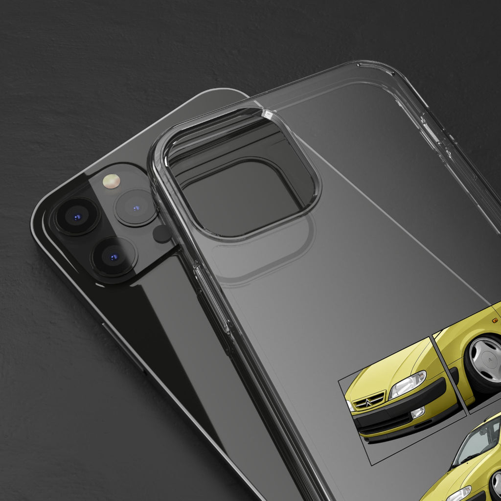 YELLOW CITREON XSARA PHONE CASES
