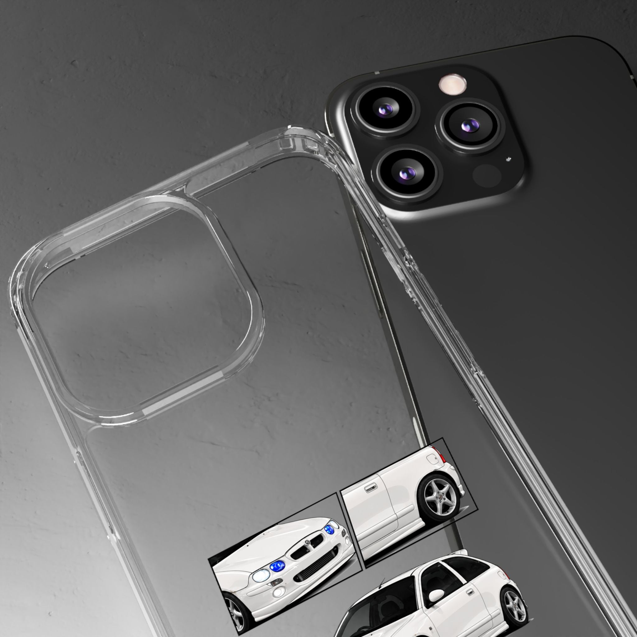WHITE MG ZR PHONE CASES