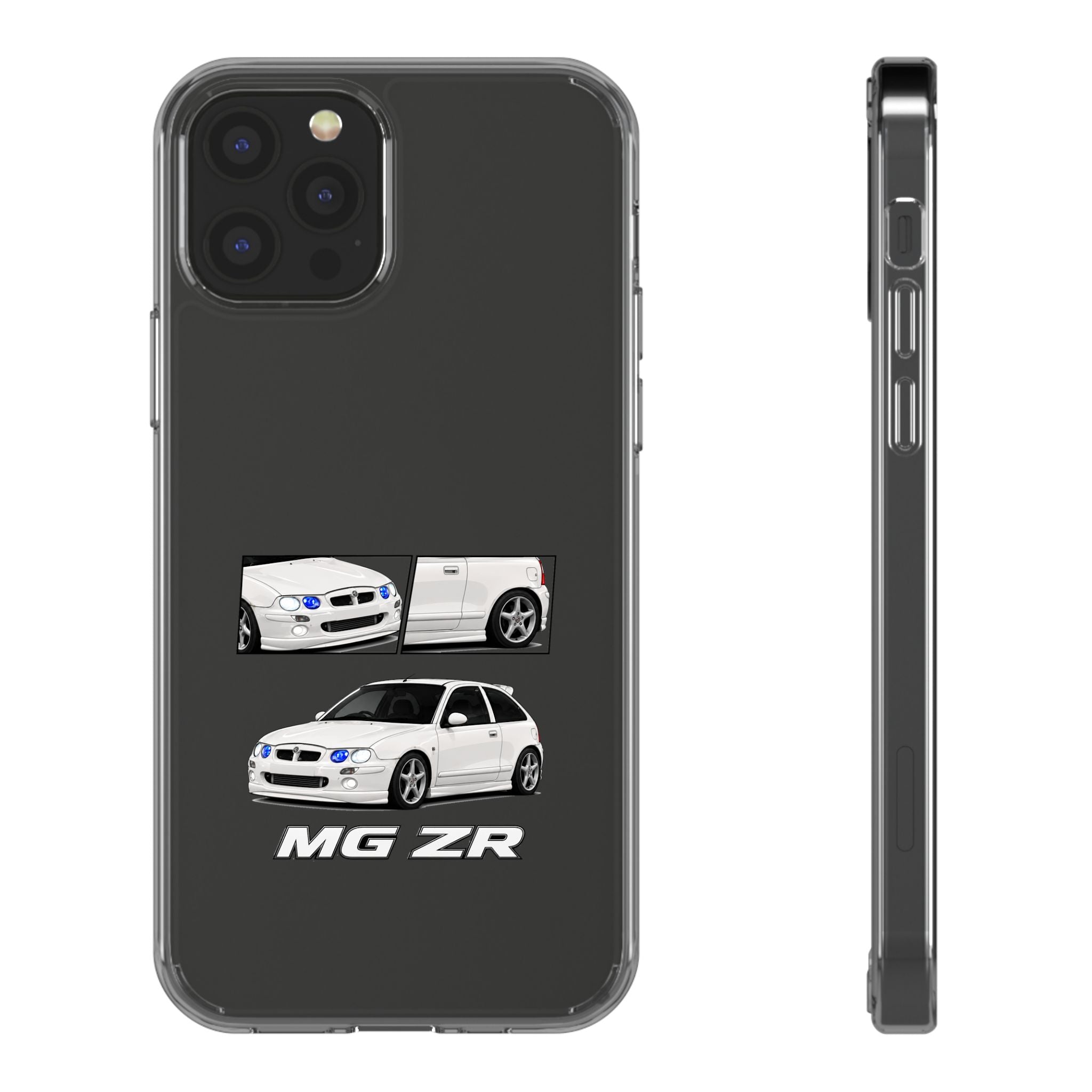 WHITE MG ZR PHONE CASES