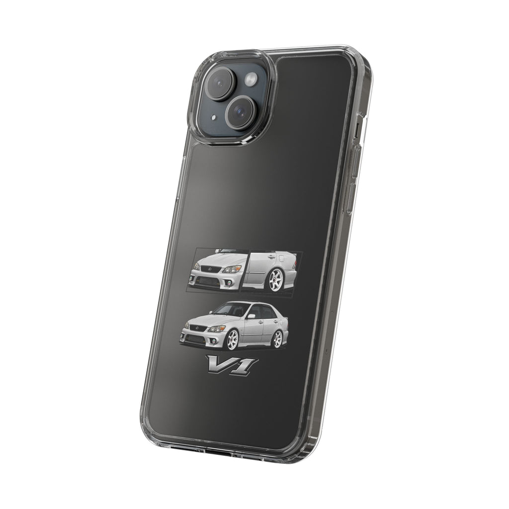 SILVER LEXUS IS200 PHONE CASES