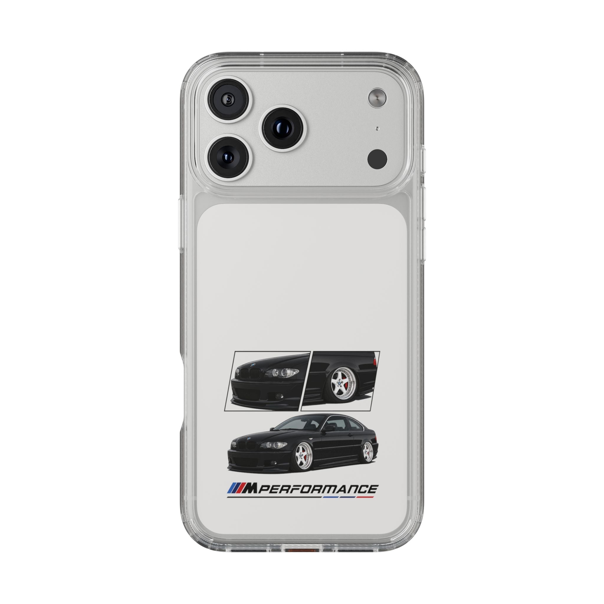 BLACK BMW E46 PHONE CASES