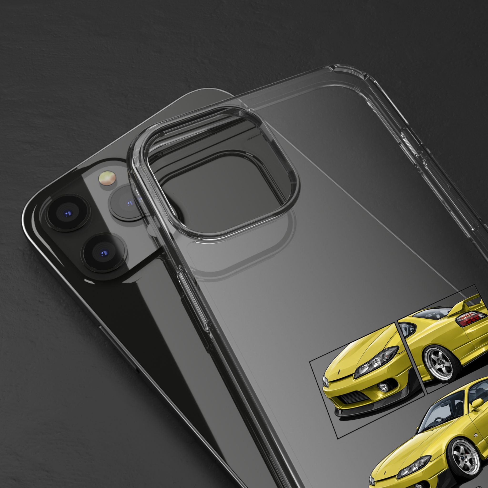 GOLD NISSAN S15 PHONE CASES