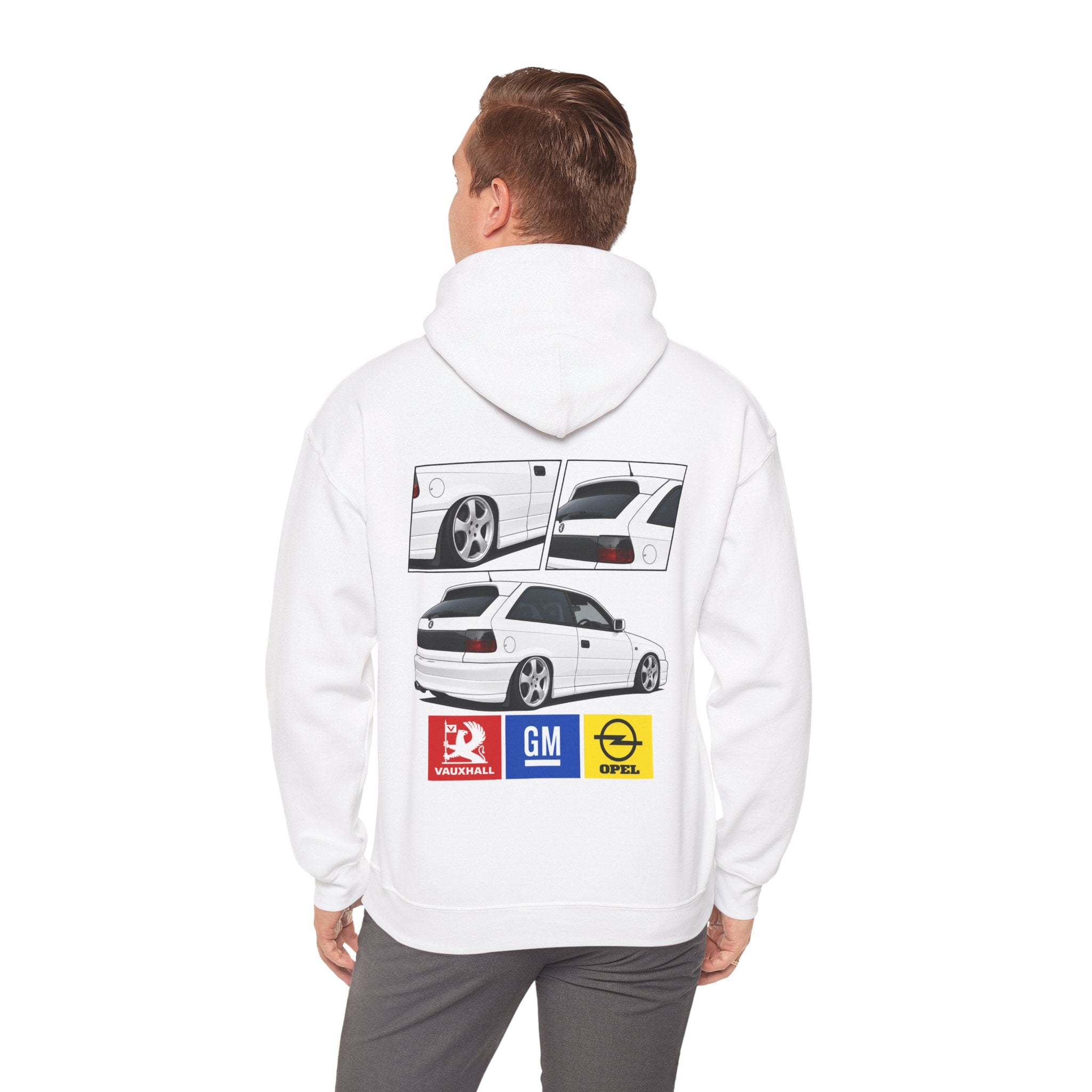 WHITE VAUXHALL ASTRA JUMPER