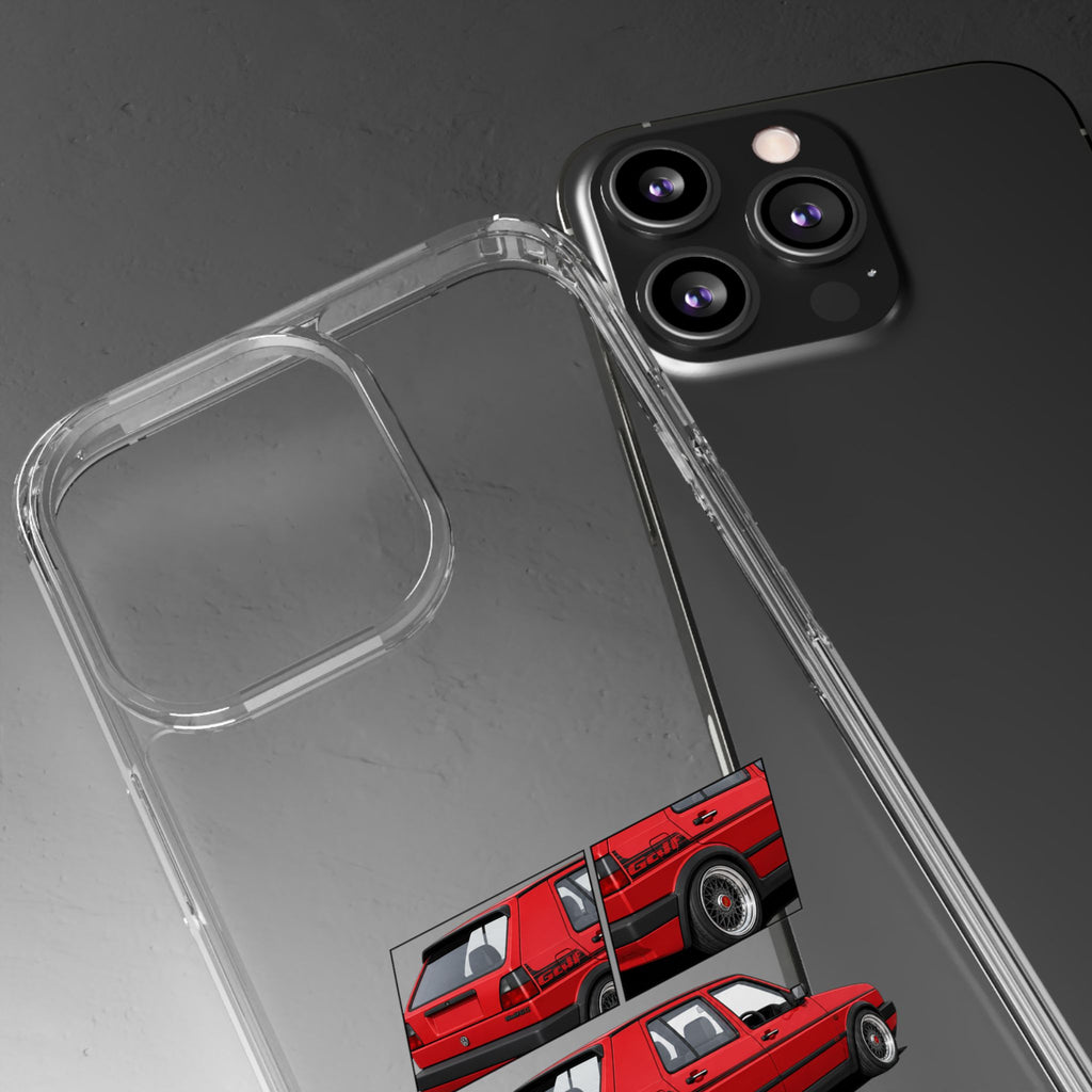 RED MK2 GOLF PHONE CASES