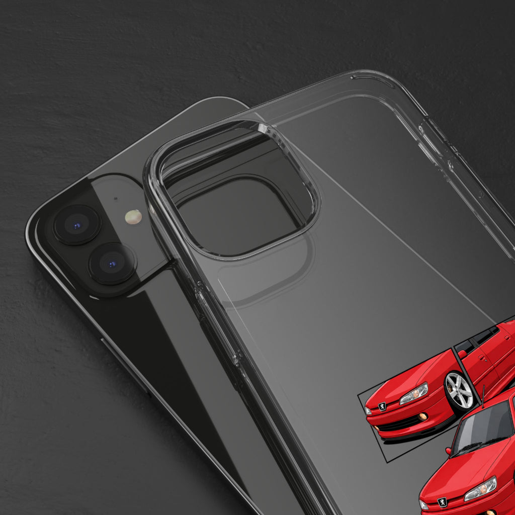 RED 306 DTURBO SEDAN PHONE CASES