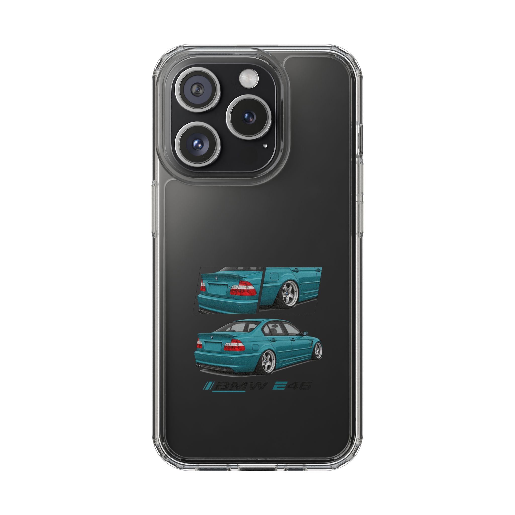 TURQUOISE BMW E46 PHONE CASES