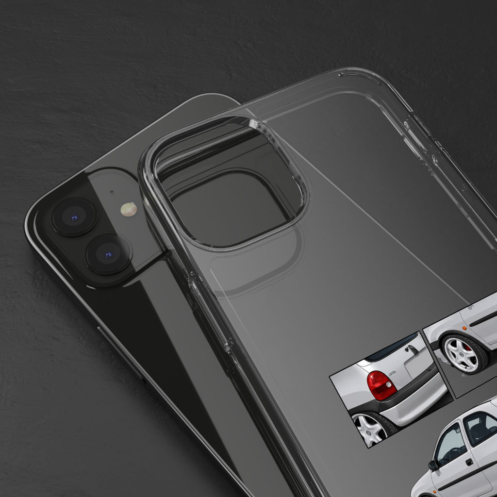 SILVER CORSA B PHONE CASES