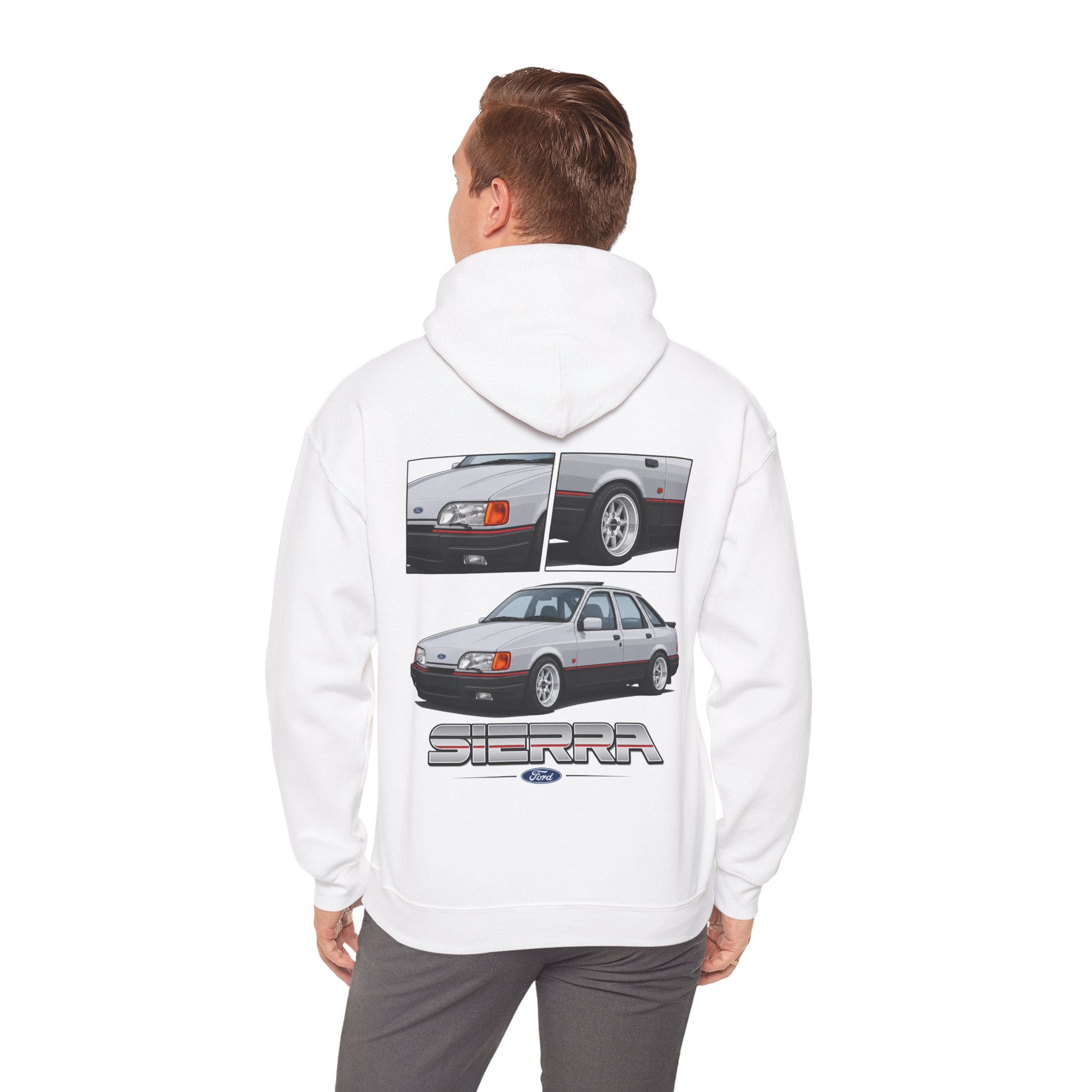 SILVER FORD SIERRA HATCH JUMPER