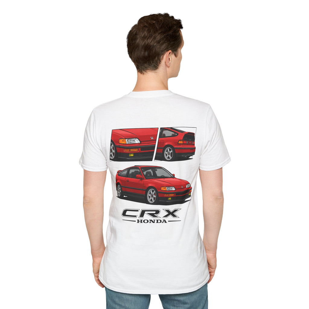 RED HONDA CRX T-SHIRT