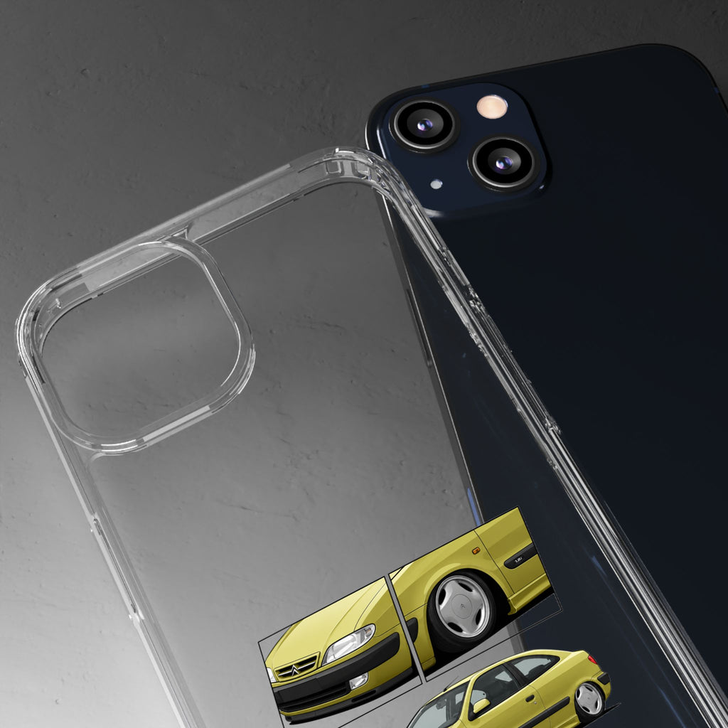 YELLOW CITREON XSARA PHONE CASES