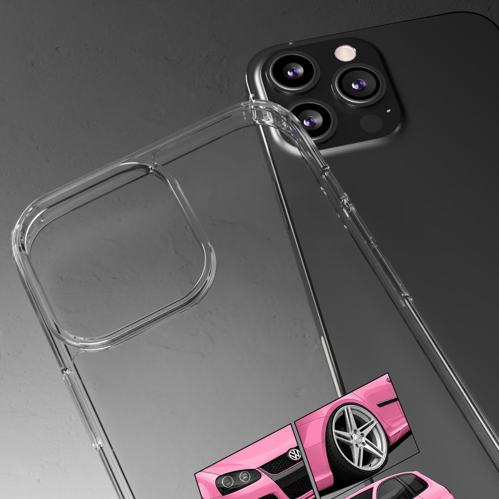 PINK MK5 GOLF PHONE CASE