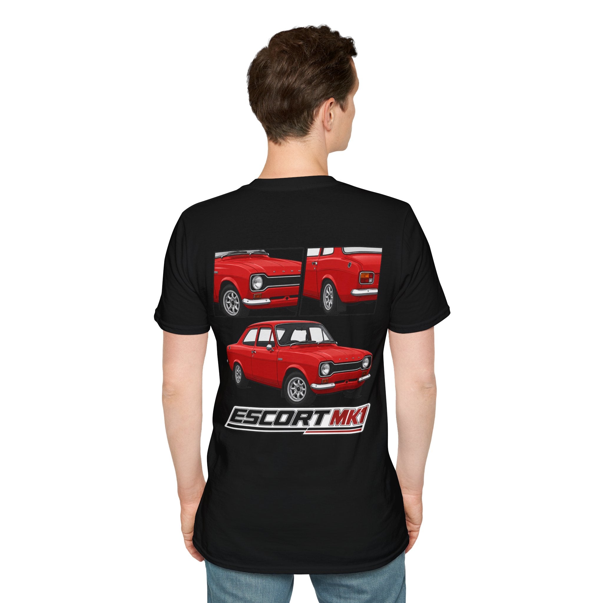 RED FORD ESCORT MK1 T-SHIRT