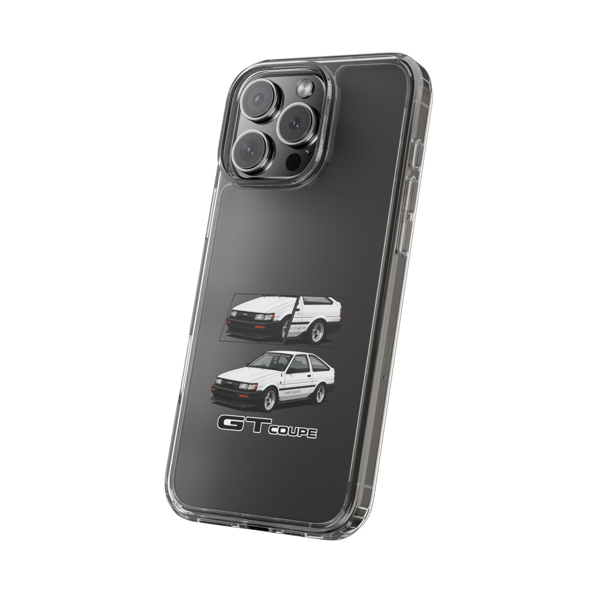 WHITE AE86 TWINCAM PHONE CASES