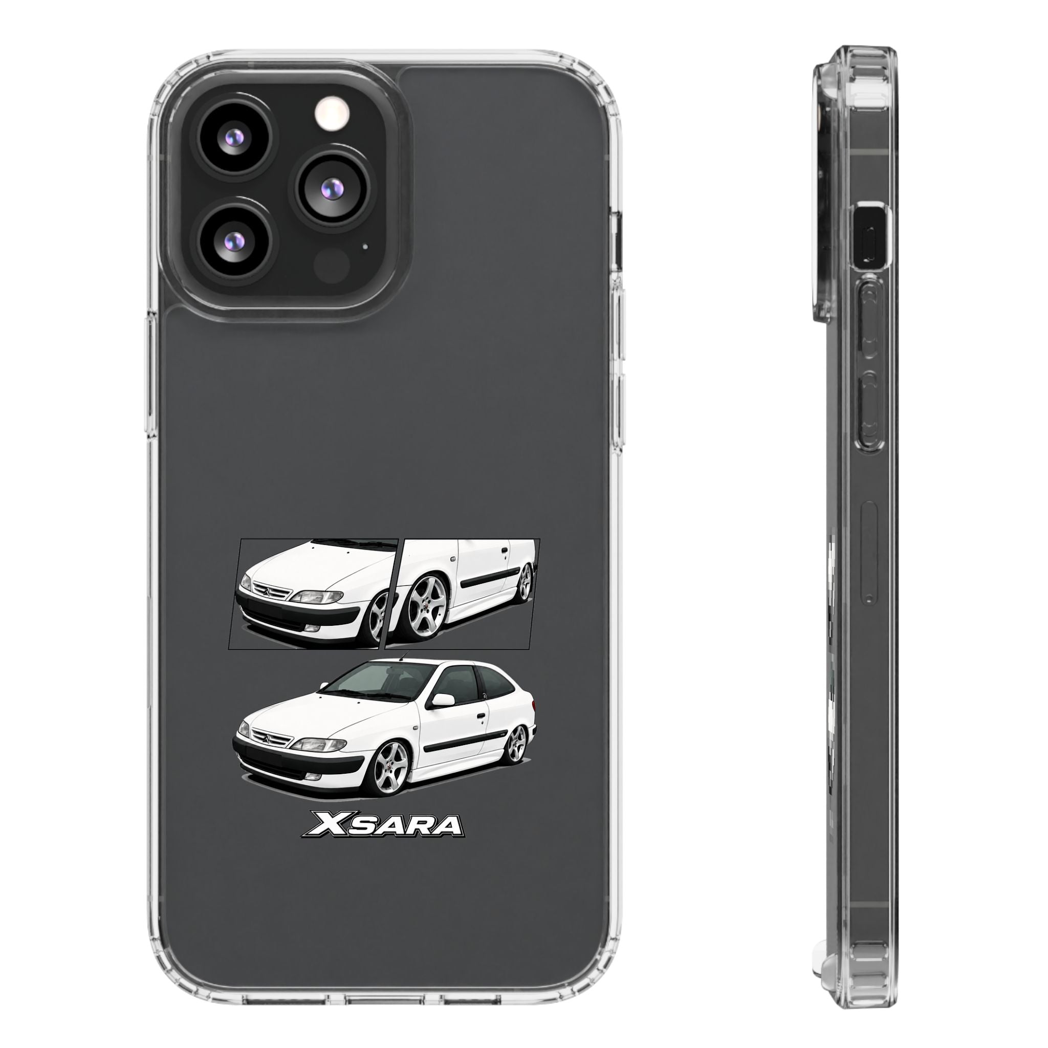 WHITE CITREON XSARA PHONE CASES