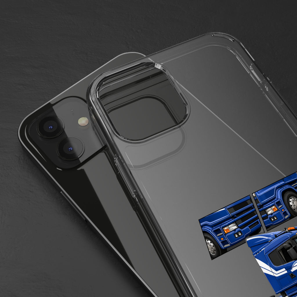 BLUE SCANIA 124 PHONE CASES