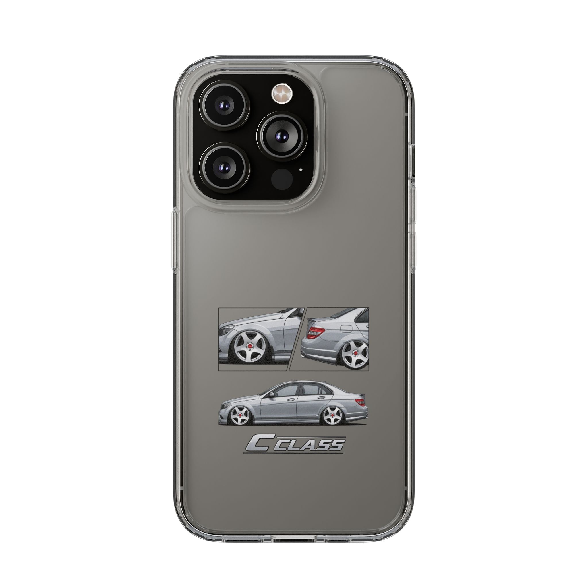 SILVER MERC C-CLASS PHONE CASES