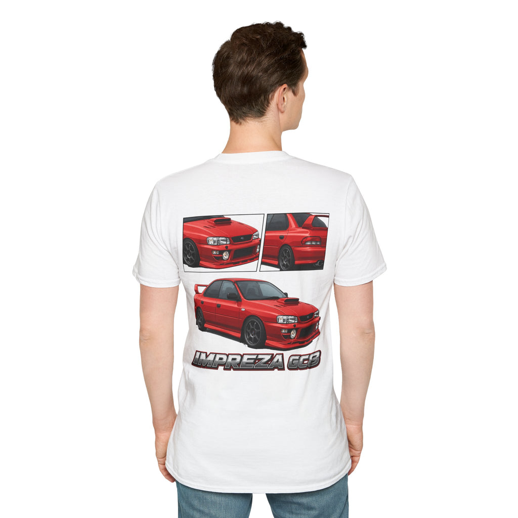 RED IMPREZA GC8 T-SHIRT