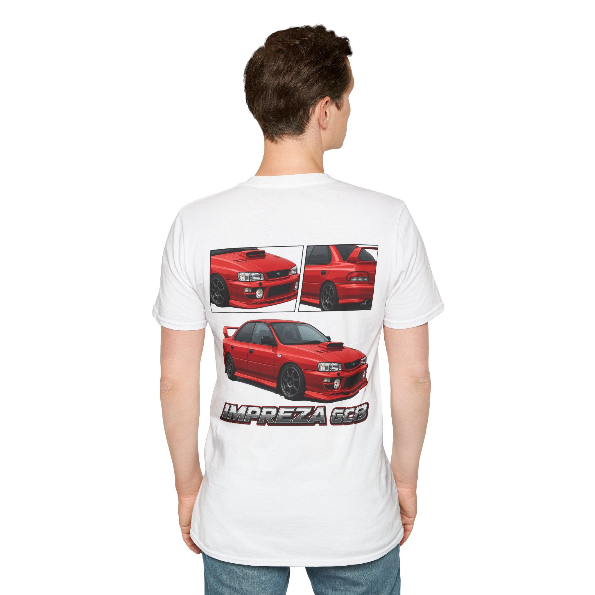 RED IMPREZA GC8 T-SHIRT