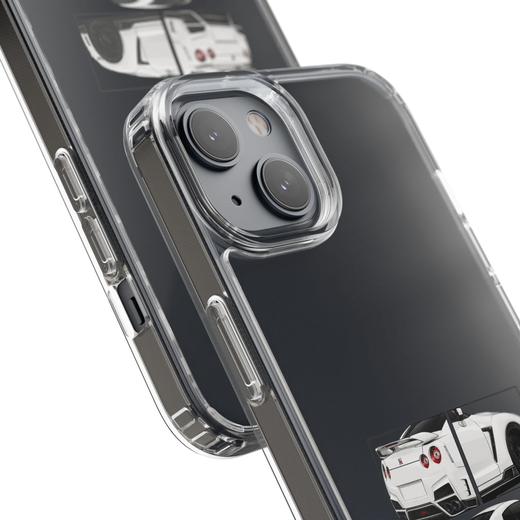 WHITE NISSAN GTR PHONE CASES