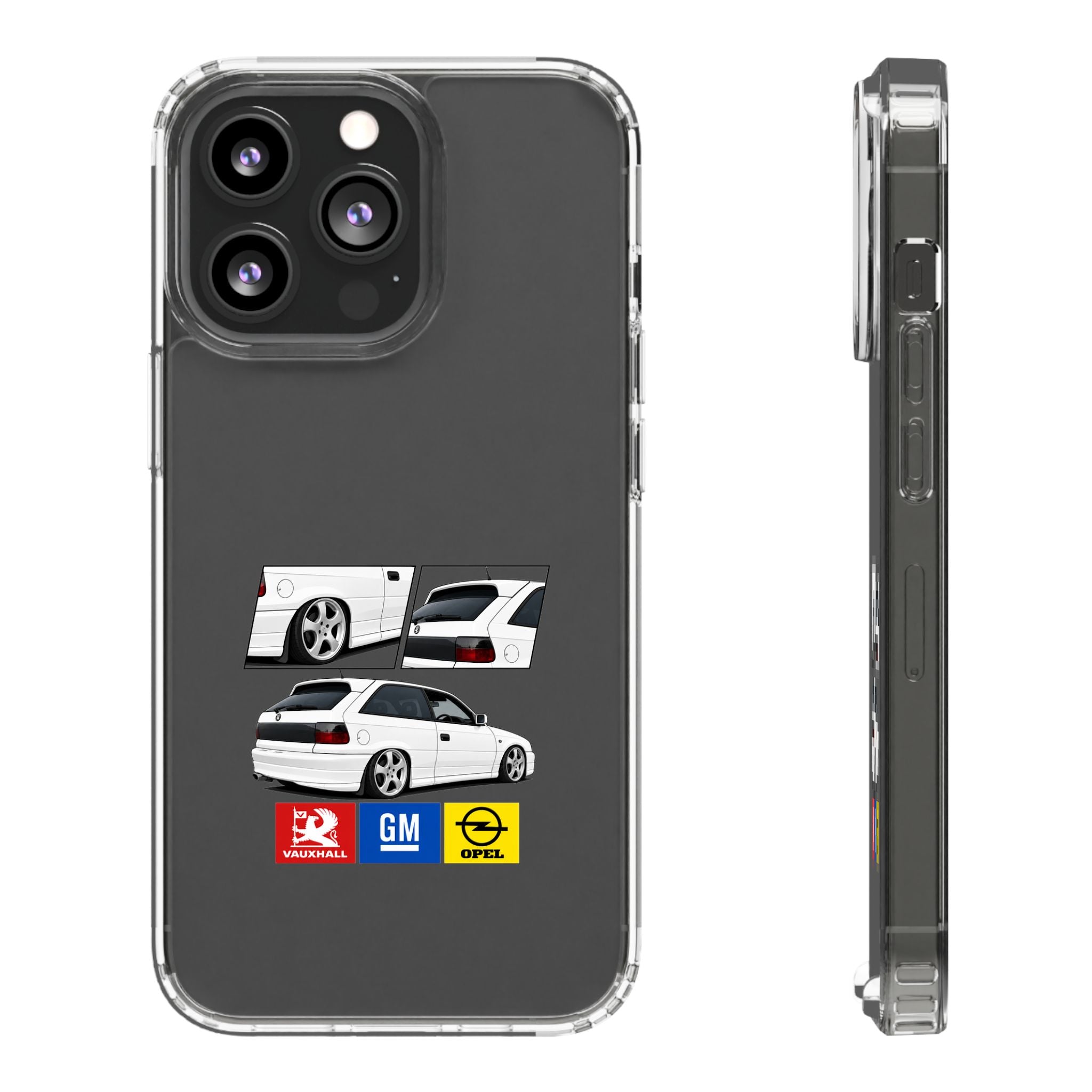 WHITE ASTRA MK3 PHONE CASES