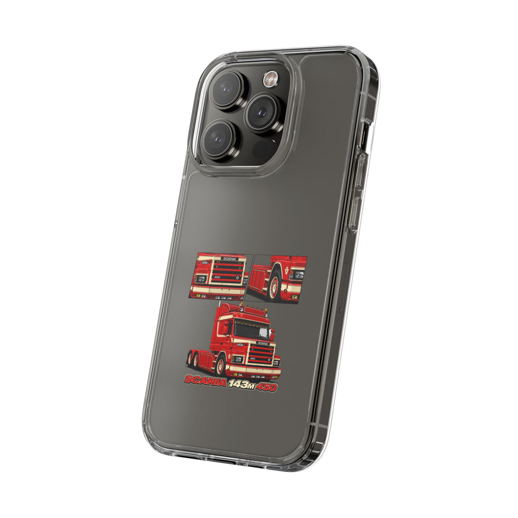 RED SCANIA 450 143M PHONE CASES