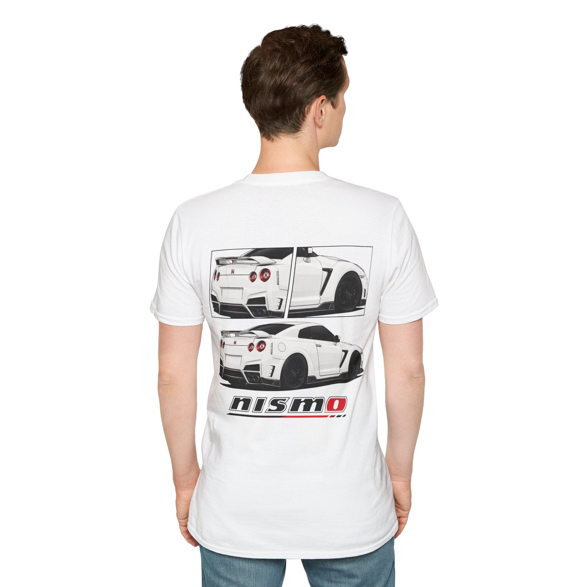 WHITE NISSAN GTR T-SHIRT
