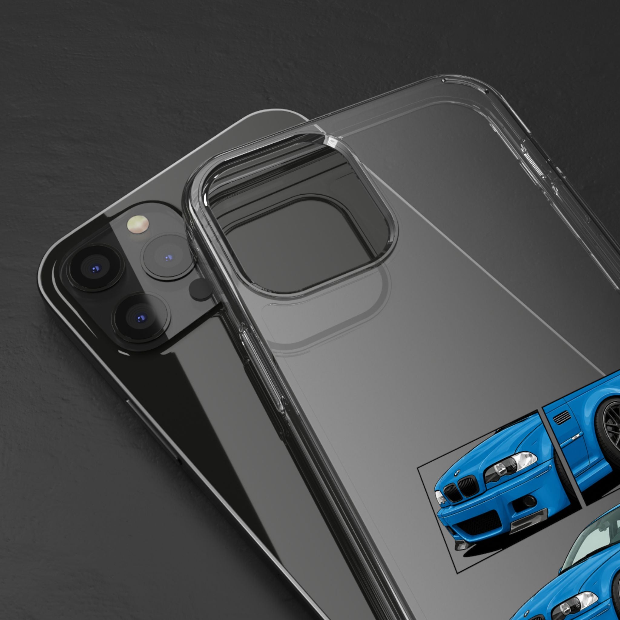 BLUE M3 E46 PHONE CASES