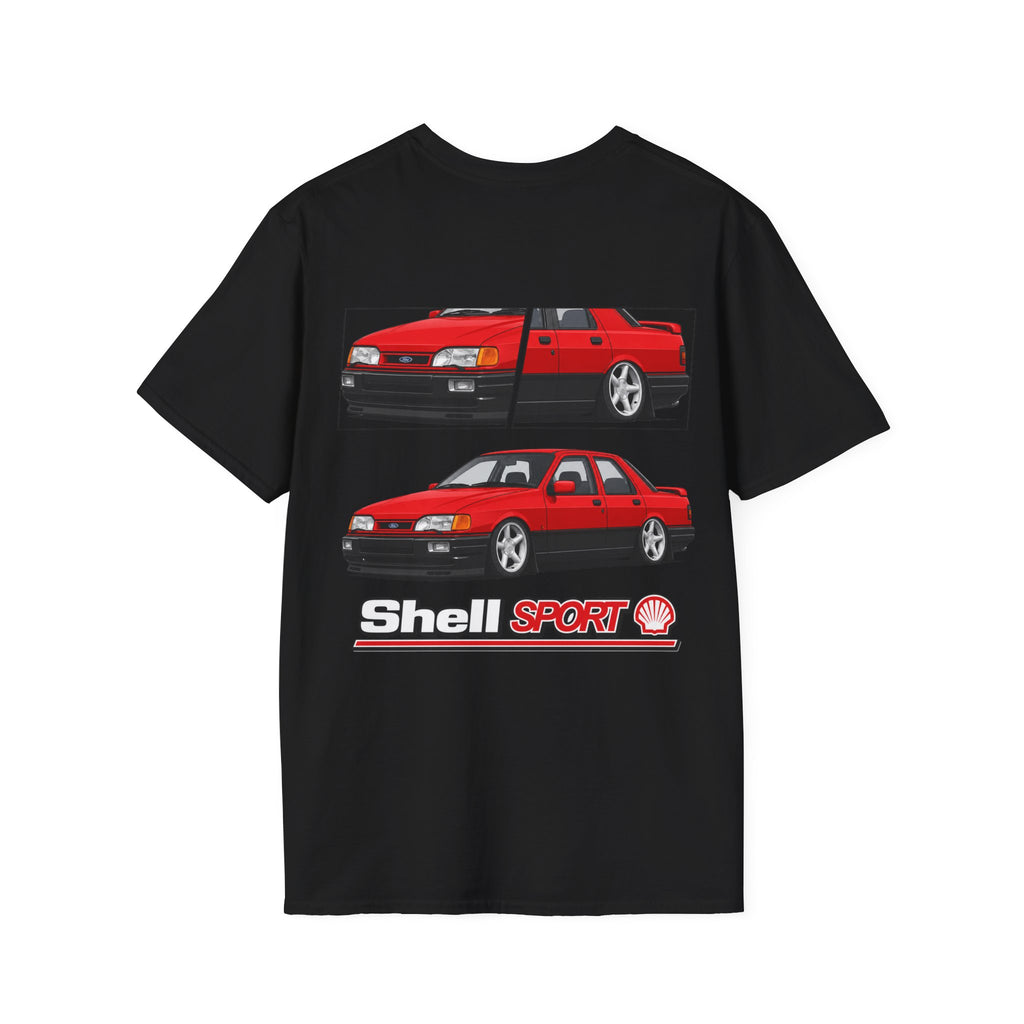 RED OVER BLACK SIERRA SAPPHIRE T-SHIRT