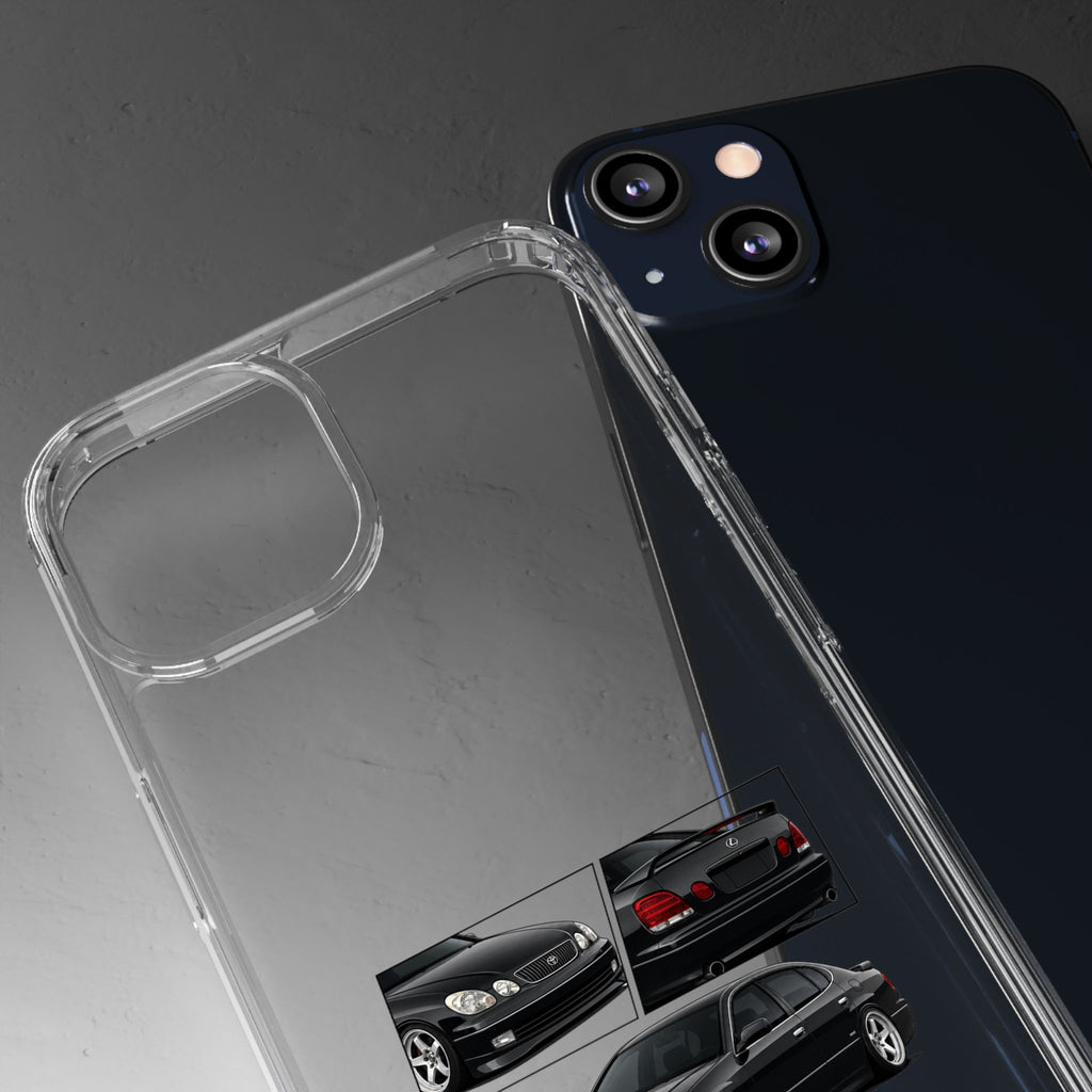 BLACK TOYOTA ARISTO PHONE CASES