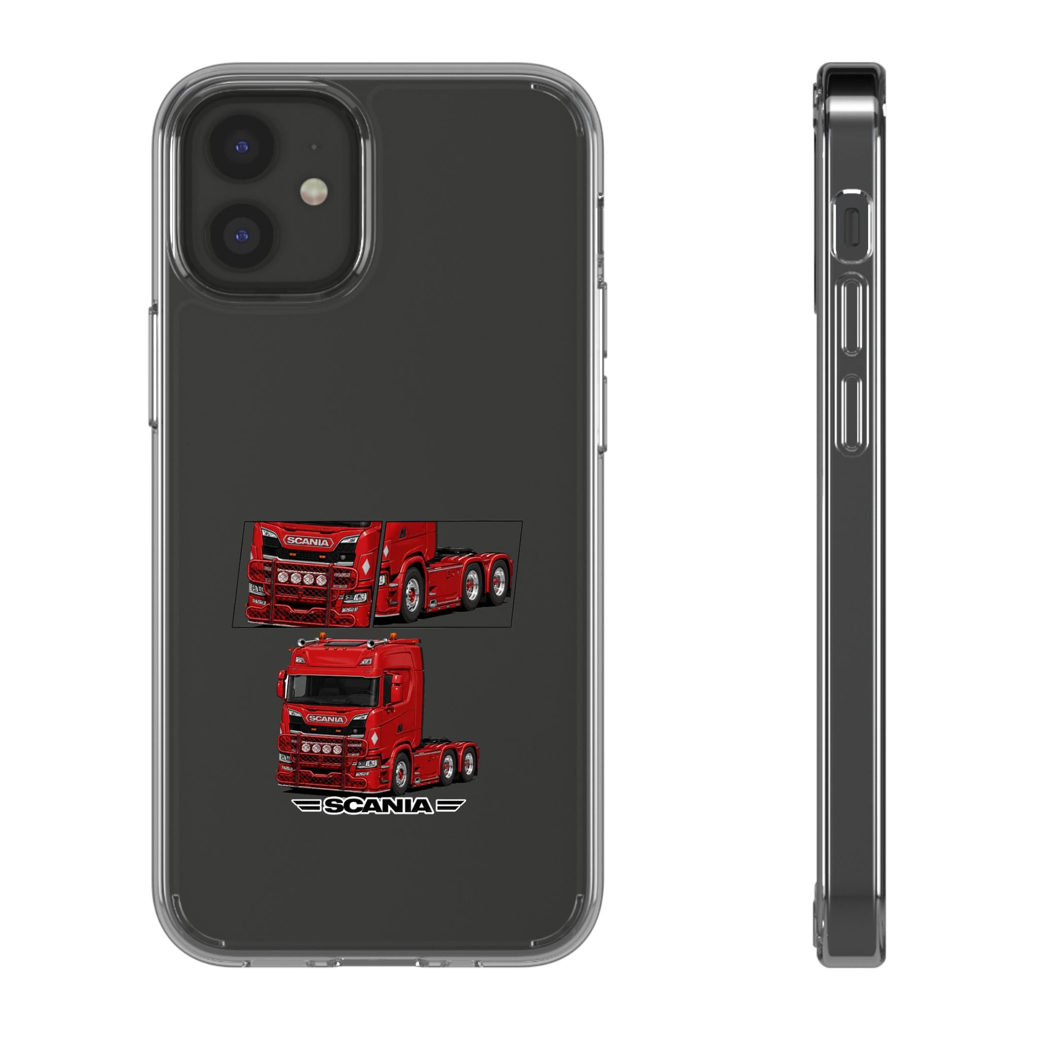 RED SCANIA S-SERIES PHONE CASES