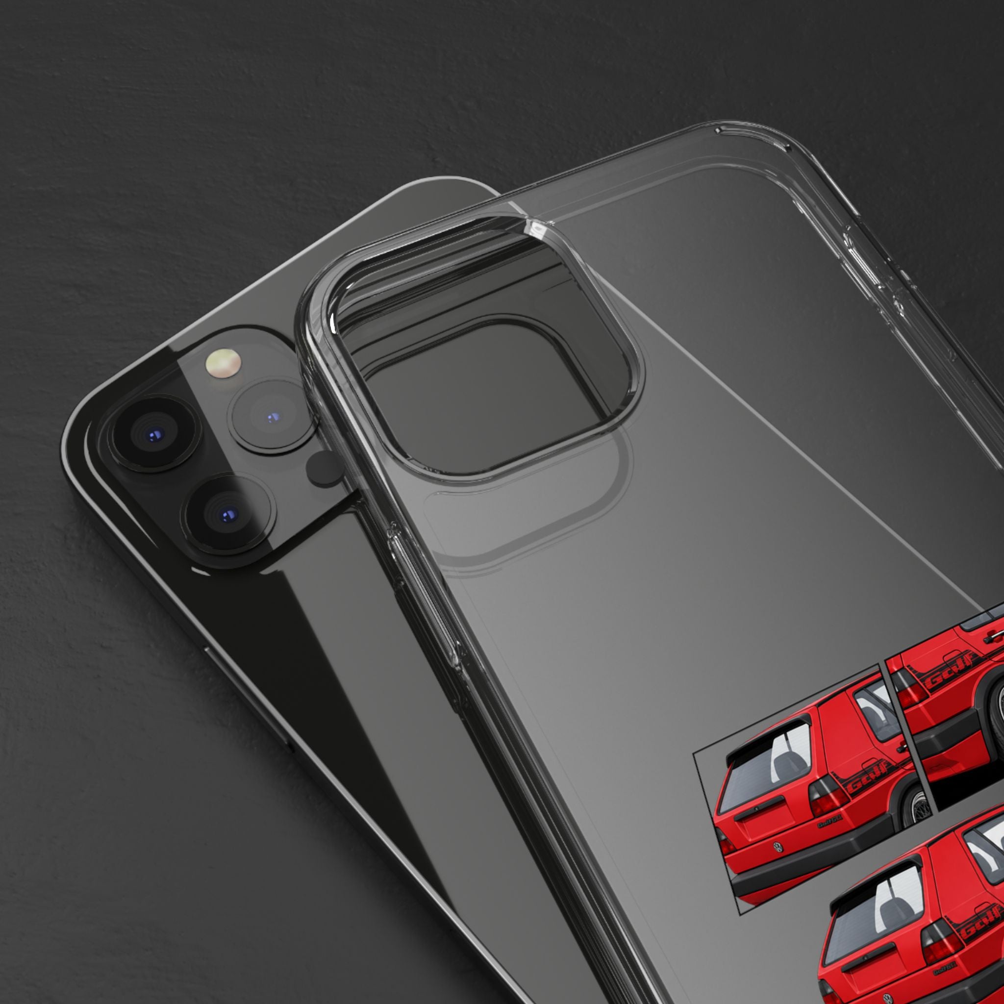 RED MK2 GOLF PHONE CASES