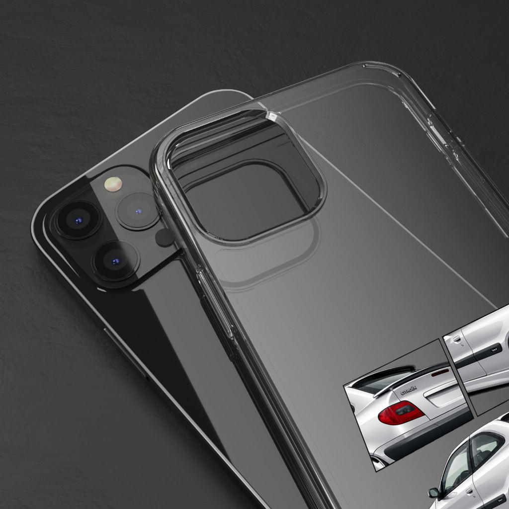 SILVER CITREON XSARA PHONE CASES