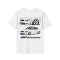 WHITE BMW E60 T-SHIRT
