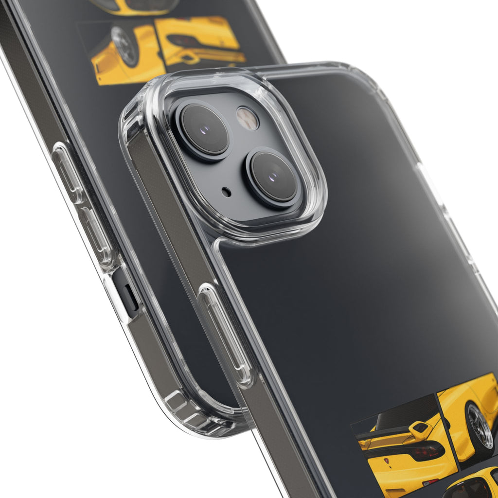 YELLOW MAZDA RX7 PHONE CASES