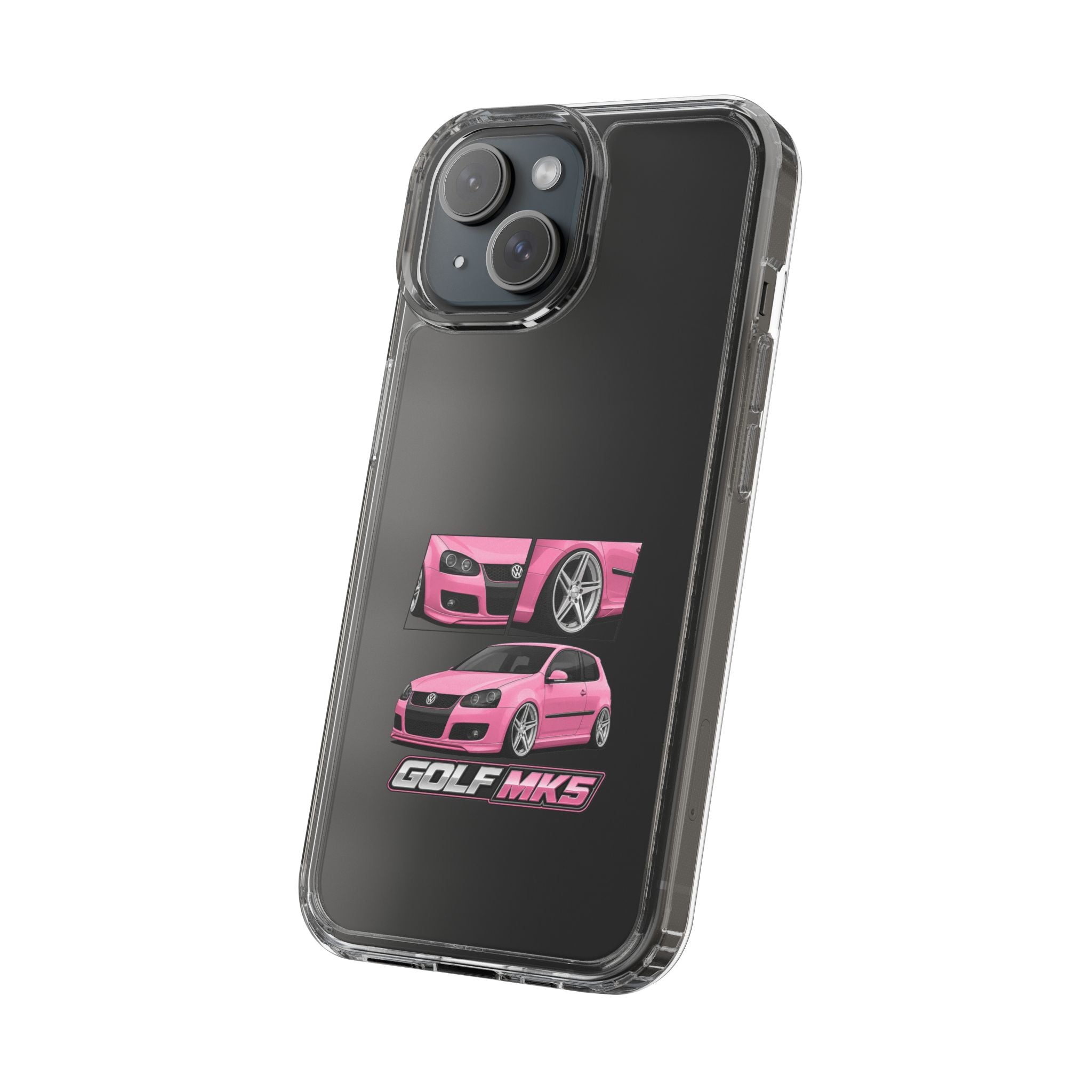 PINK MK5 GOLF PHONE CASE