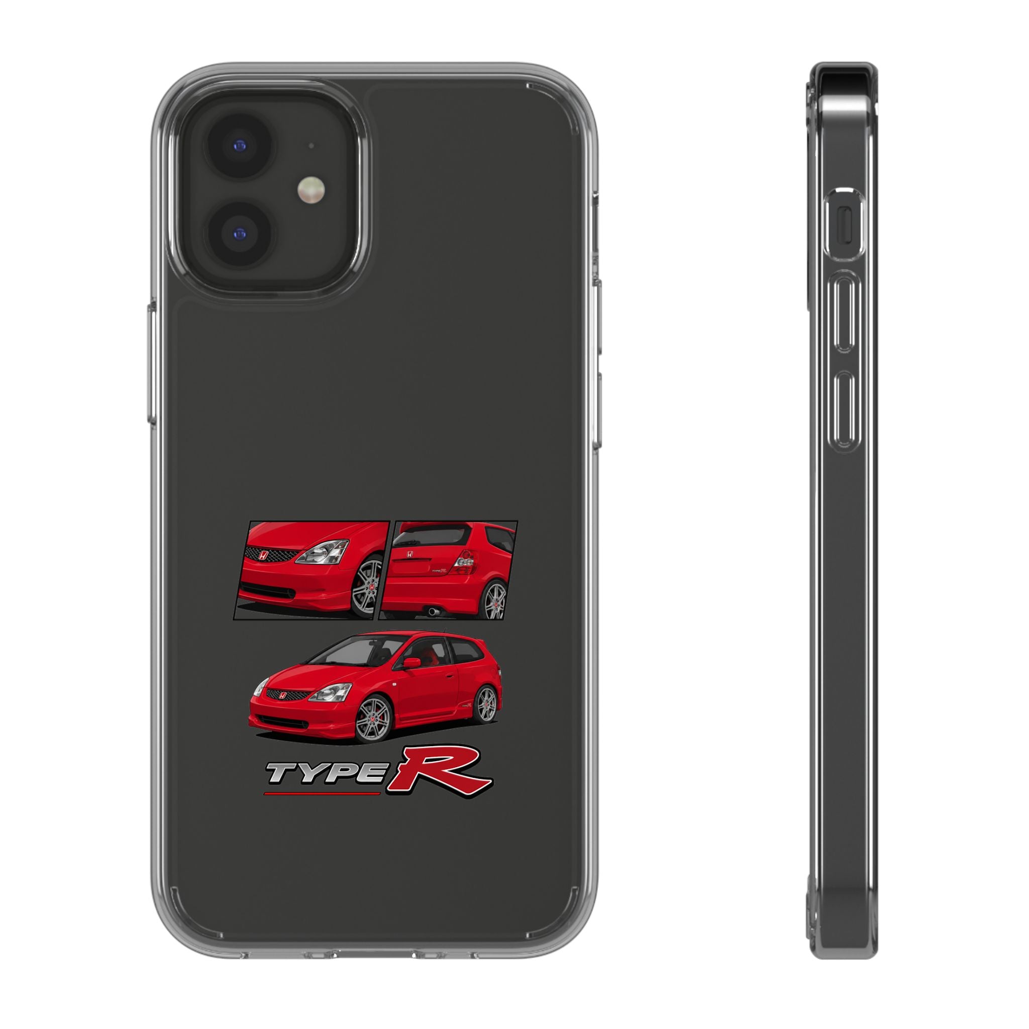 RED CIVIC TYPE R PHONE CASES