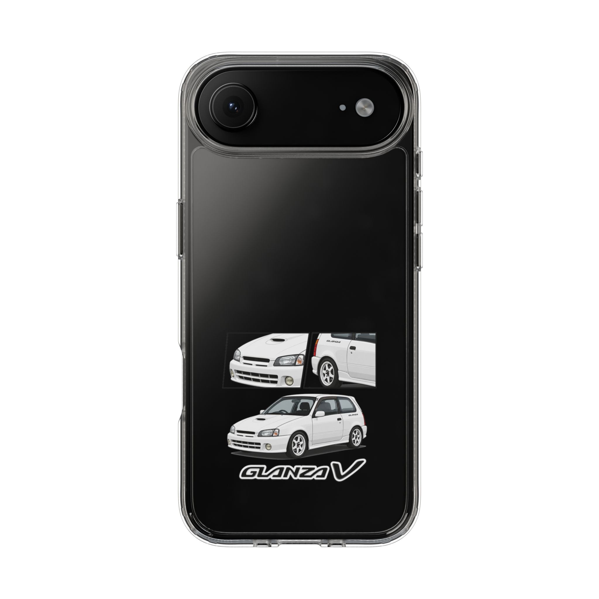 WHITE TOYOTA GLANZA PHONE CASES