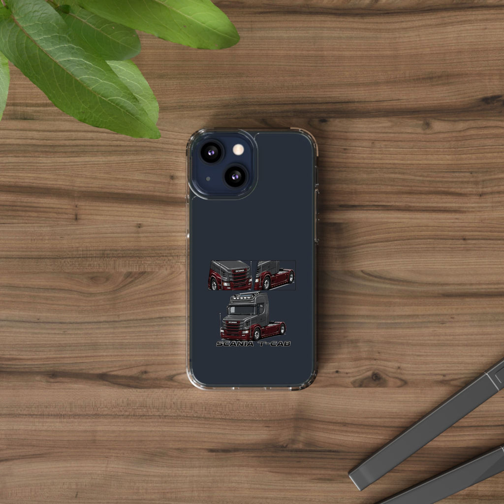 GREYBURGANDY SCANIA T-CAB PHONE CASES