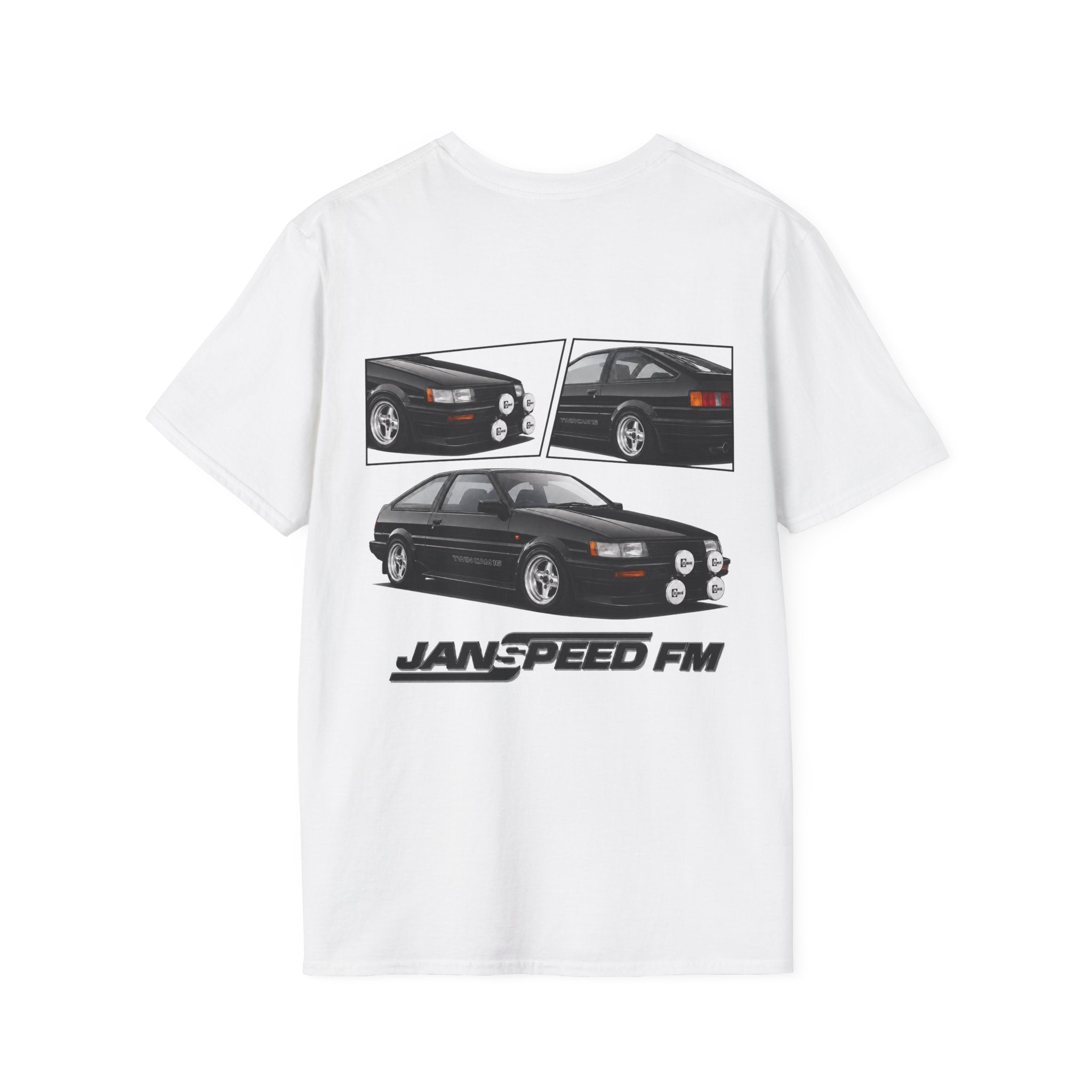 BLACK TWINCAM T-SHIRT