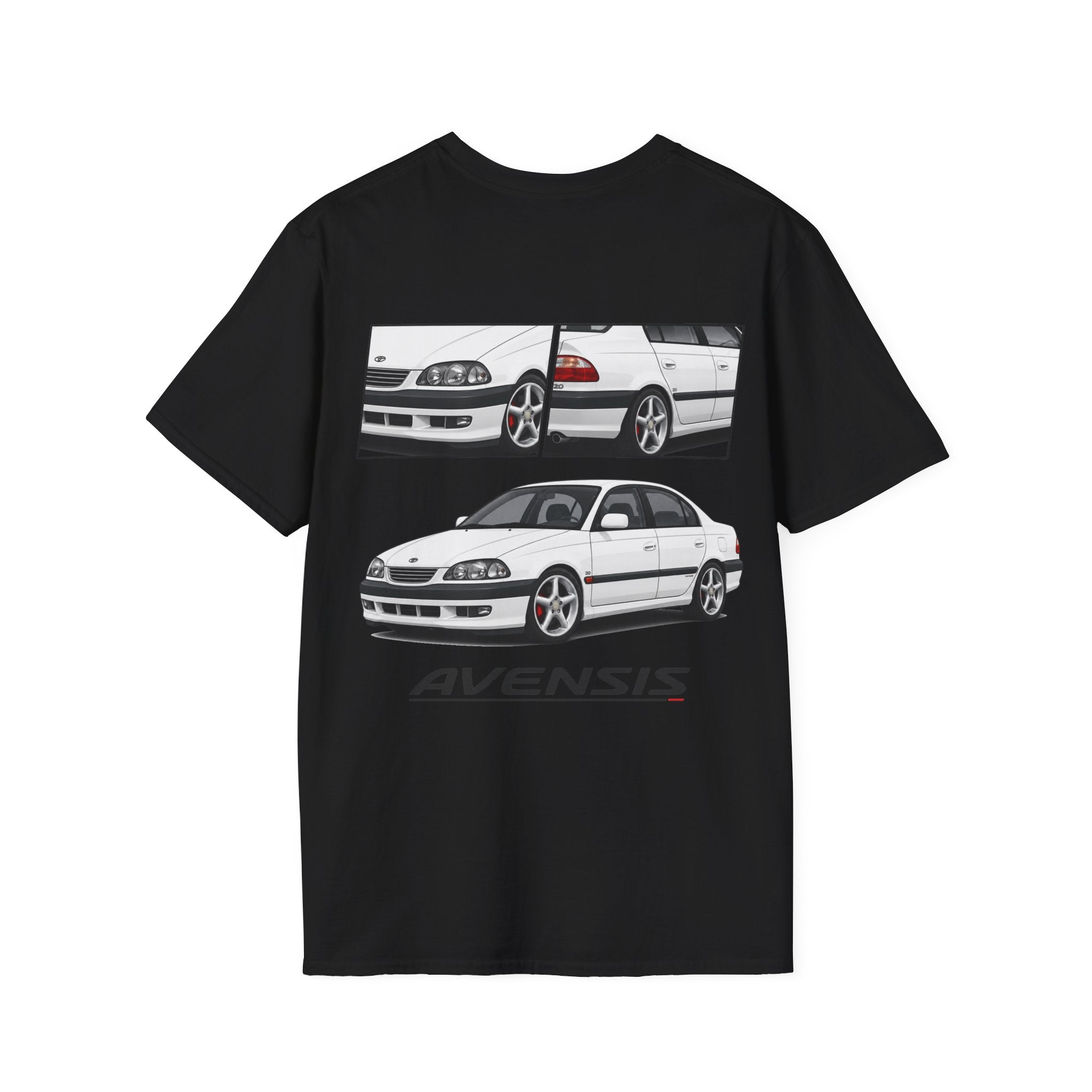 WHITE TOYOTA AVENSIS T-SHIRT