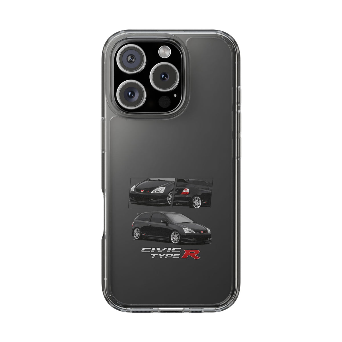 BLACK EP3 TYPE R PHONE CASES