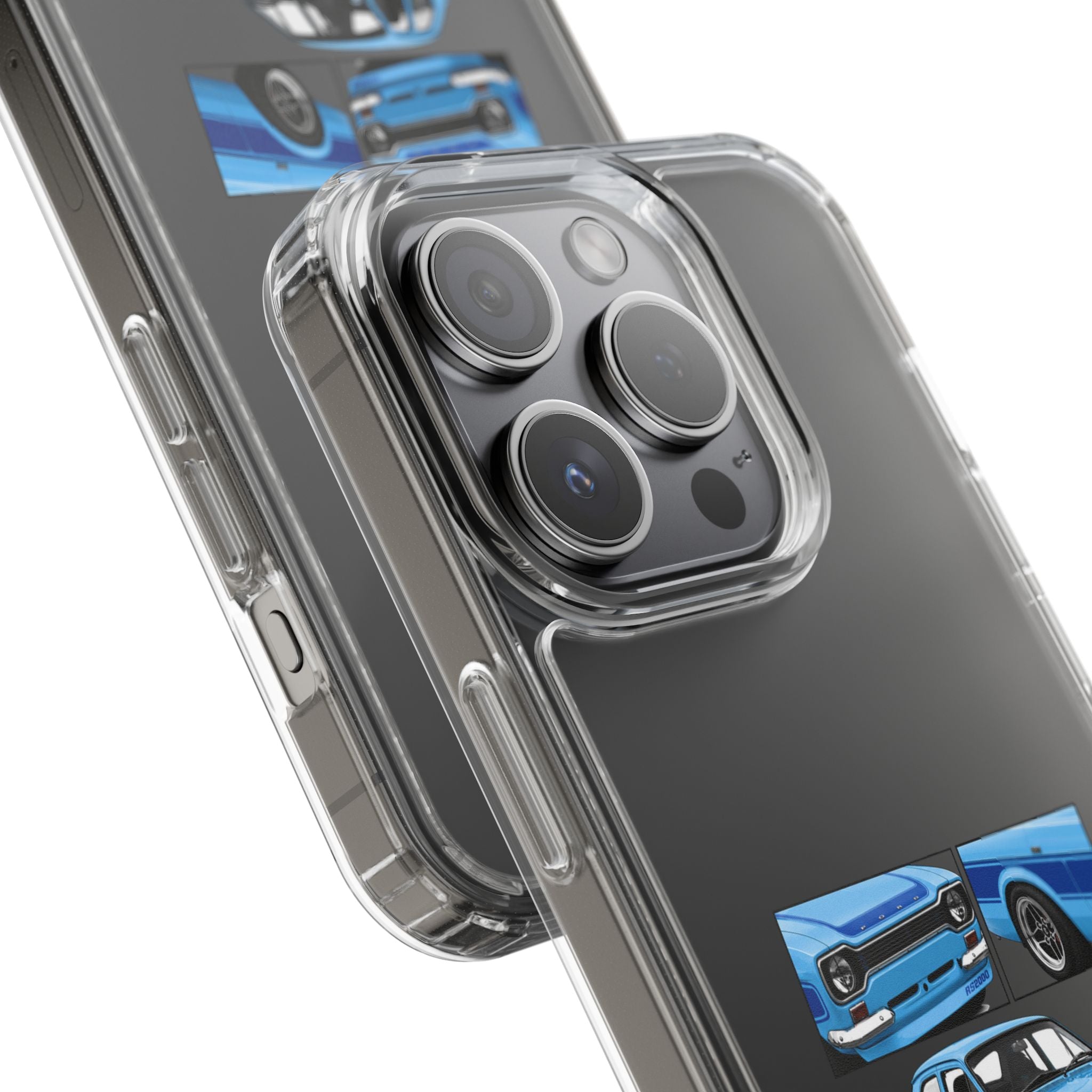 BLUE FORD ESCORT MK1 RS2000 PHONE CASES