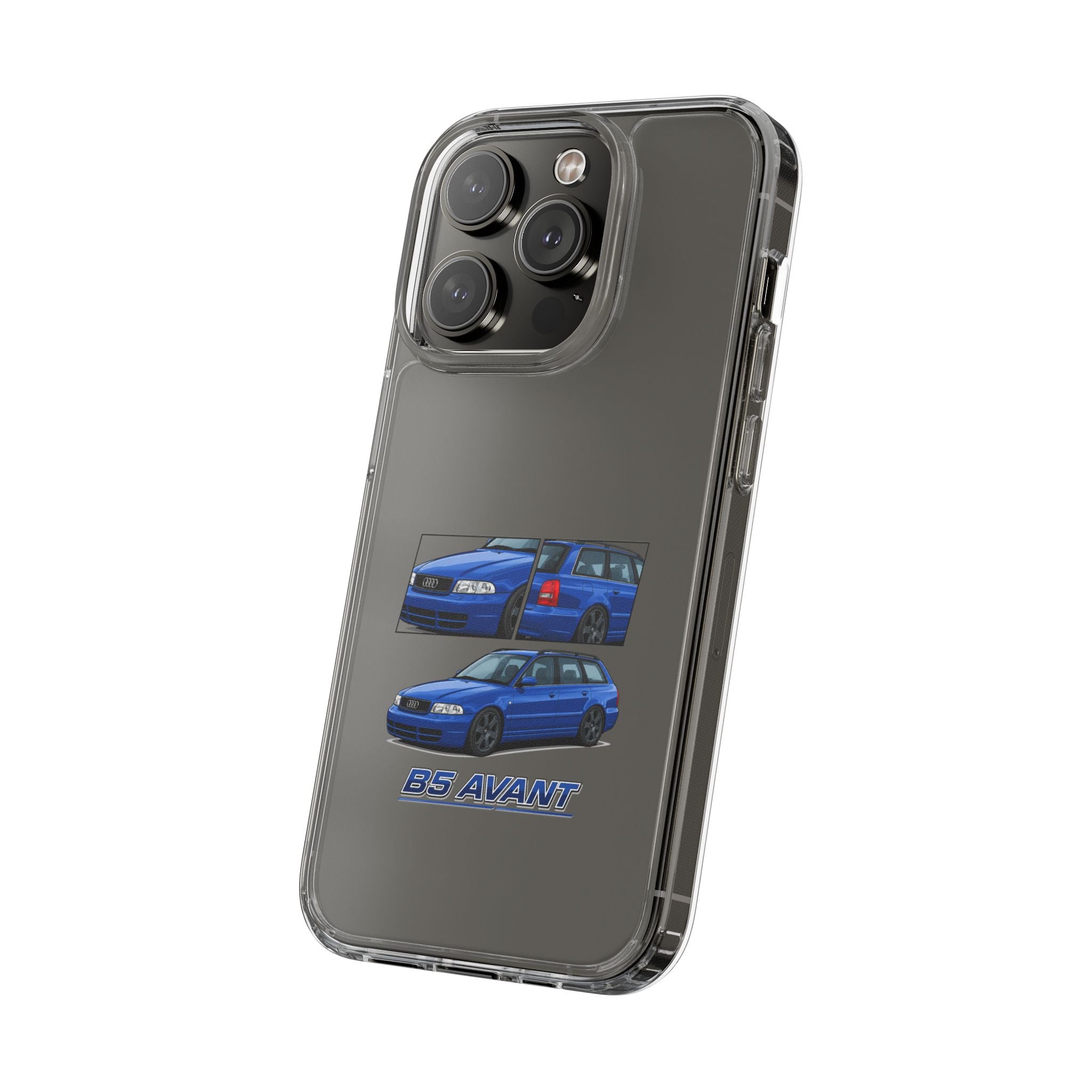 BLUE AUDI A4 B5 AVANT PHONE CASE