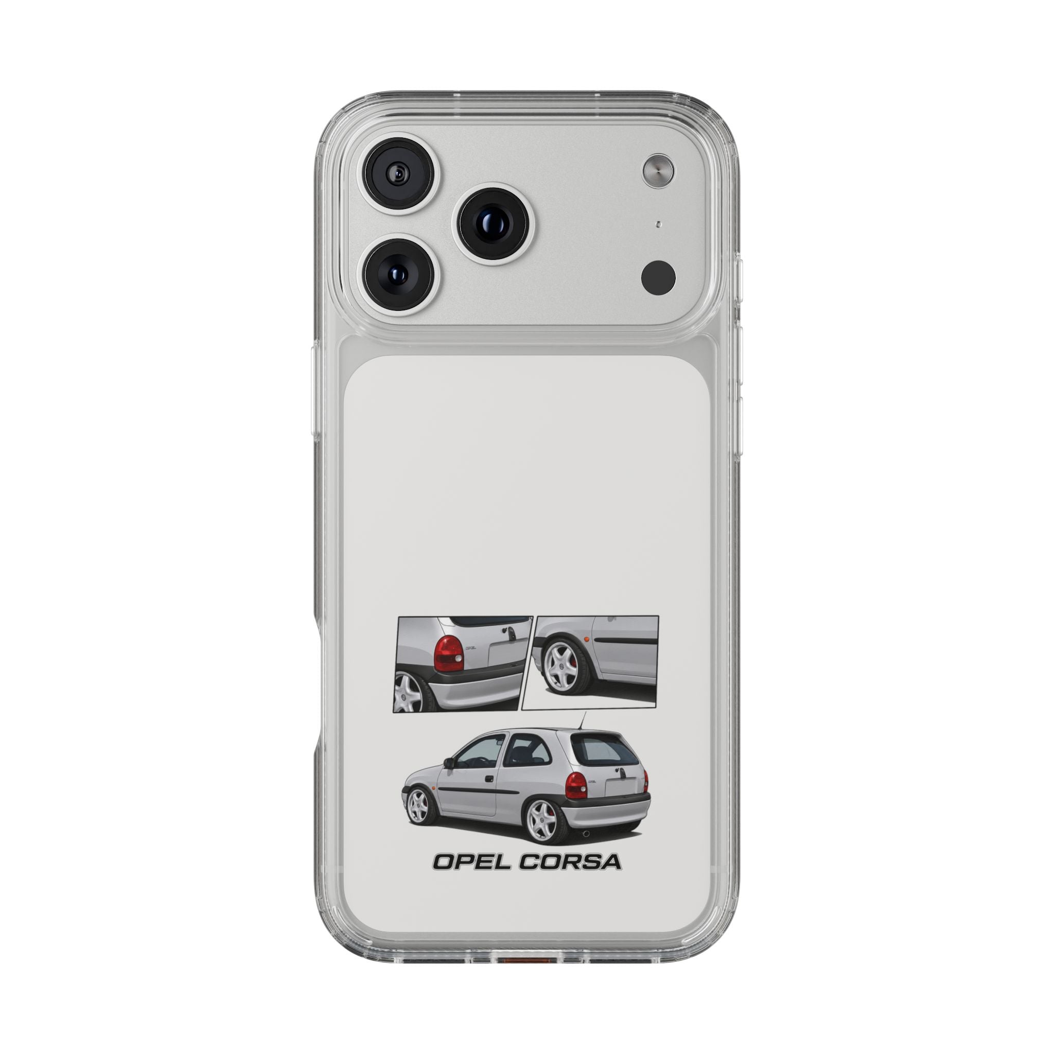 SILVER CORSA B PHONE CASES