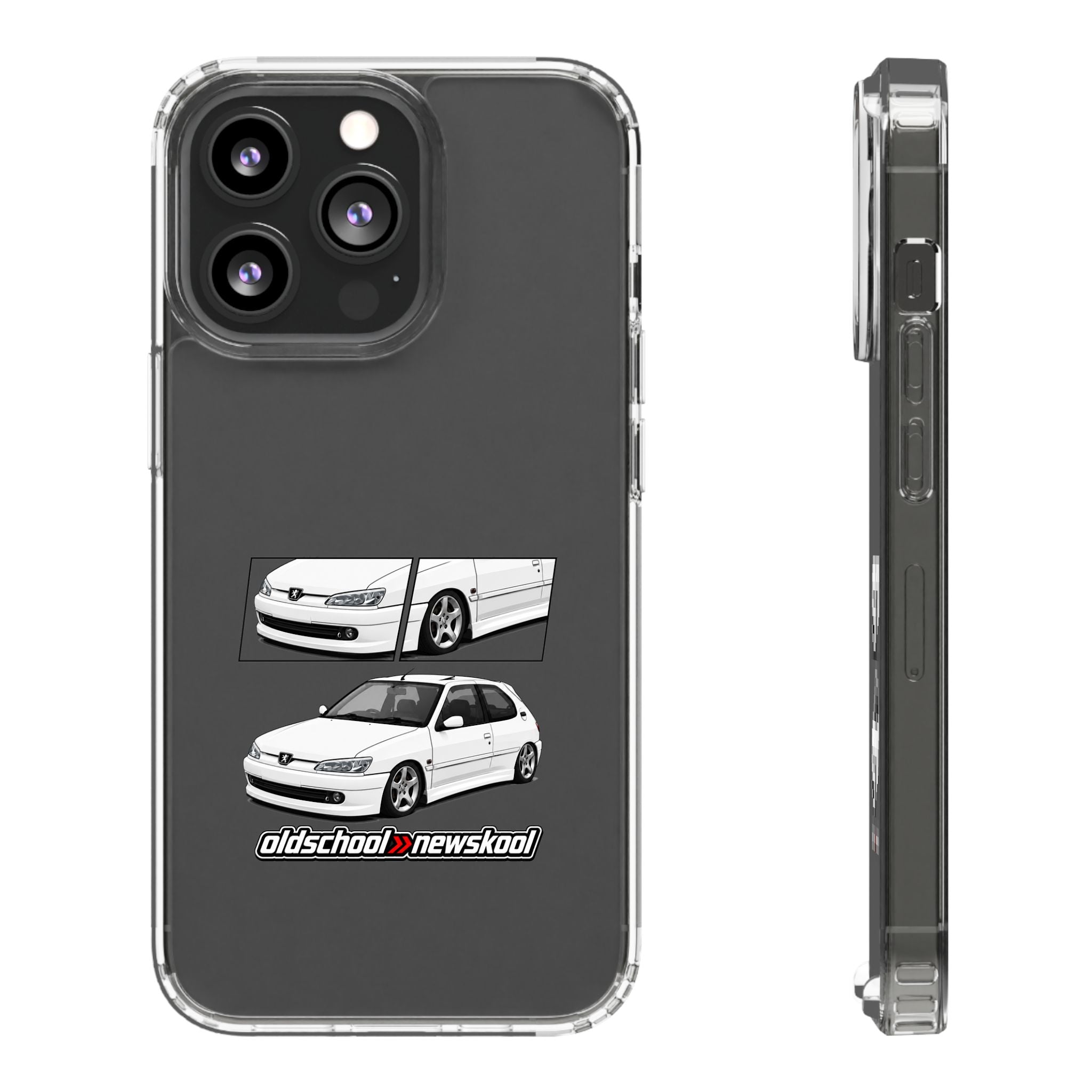 WHITE DTURBO PHONE CASES