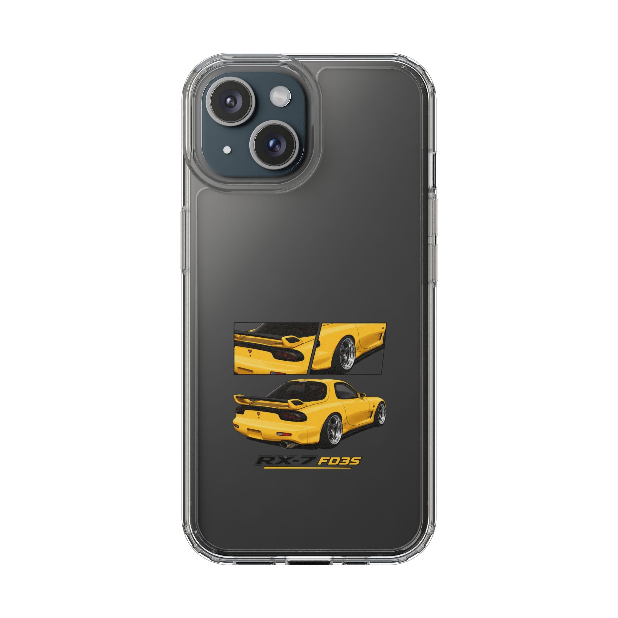 YELLOW MAZDA RX7 PHONE CASES