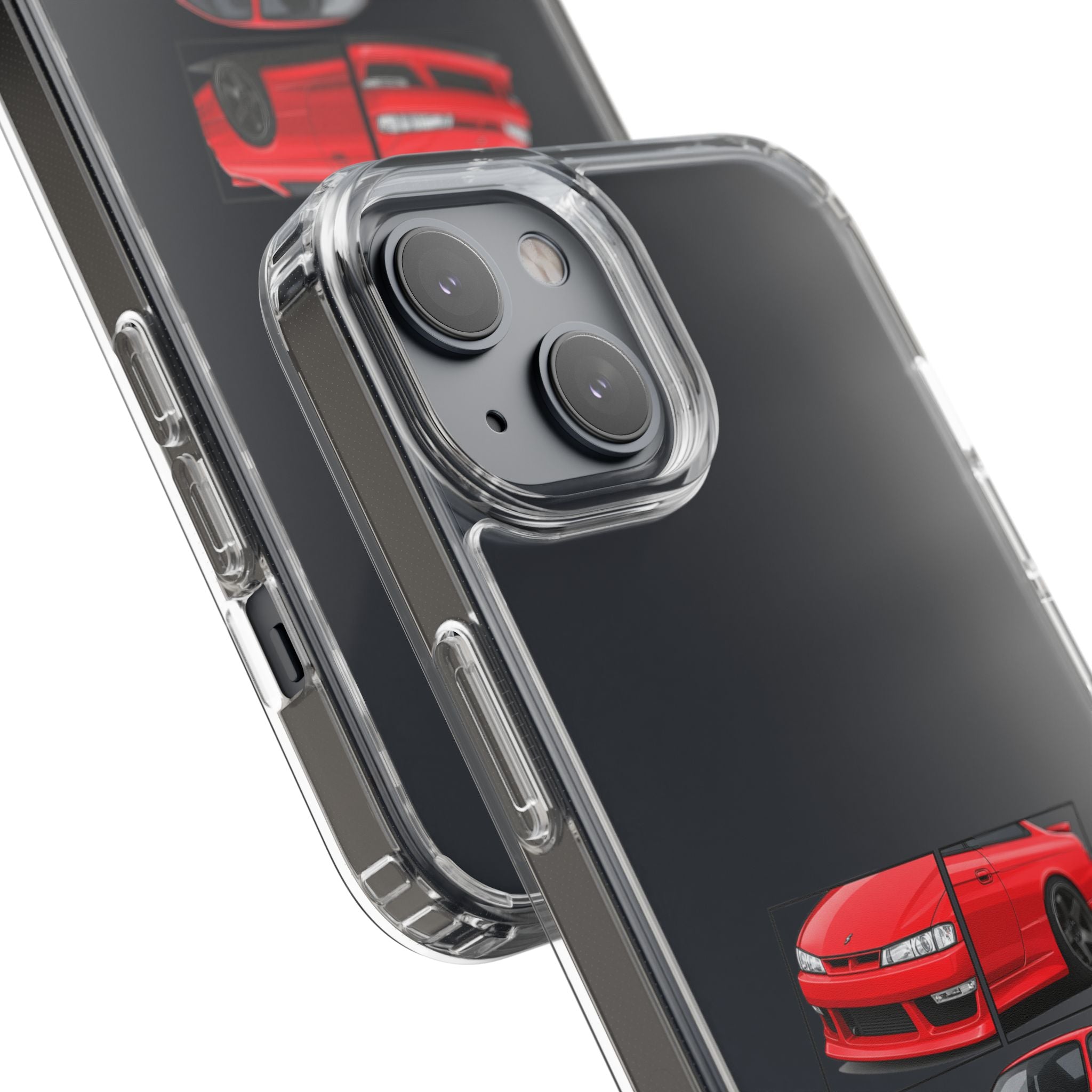 RED NISSAN S14 PHONE CASES