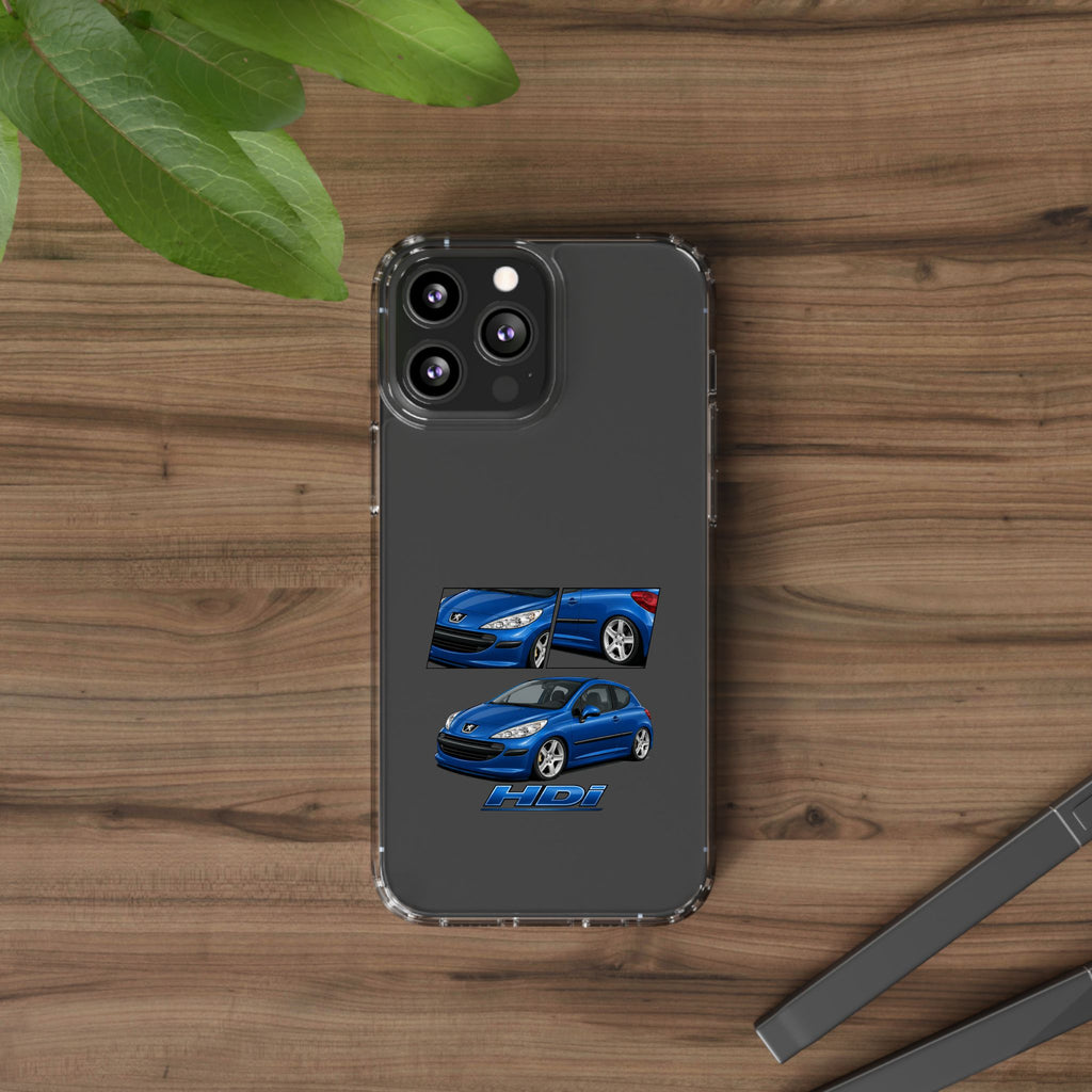 BLUE PEUGEOT 207PHONE CASES